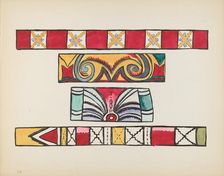 Plate 49: Miscellaneous Design: From Portfolio "Spanish Colonial Designs of New Mexico", 1935/1942. Creator: Unknown