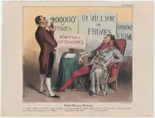 Plate 5: Robert Macaire Notaire, 1838. Creator: Honore Daumier