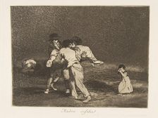 Plate 50 from The Disasters of War (Los Desastres de la Guerra): Un..., 1811-12 (published 1863). Creator: Francisco Goya