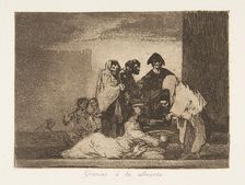 Plate 51 from The Disasters of War (Los Desastres de la Guerra): Th..., 1811-12 (published 1863). Creator: Francisco Goya