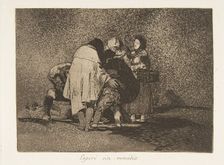 Plate 53 from The Disasters of War (Los Desastres de la Guerra): Th..., 1811-12 (published 1863). Creator: Francisco Goya