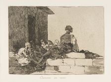 Plate 54 from The Disasters of War (Los Desastres de la Guerra): Ap..., 1811-12 (published 1863). Creator: Francisco Goya