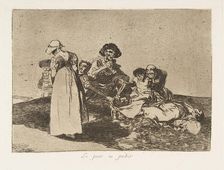 Plate 55 from The Disasters of War (Los Desastres de la Guerra): Th..., 1811-12 (published 1863). Creator: Francisco Goya