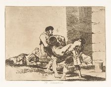 Plate 56 from The Disasters of War (Los Desastres de la Guerra): To..., 1811-12 (published 1863). Creator: Francisco Goya