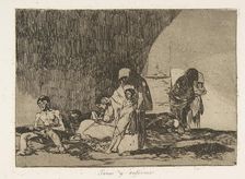 Plate 57 from The Disasters of War (Los Desastres de la Guerra): Th..., 1811-12 (published 1863). Creator: Francisco Goya