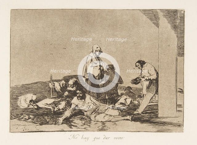 Plate 58 from 'The Disasters of War' (Los Desastres de la Guerra): 'It..., 1811-12 (published 1863). Creator: Francisco Goya.