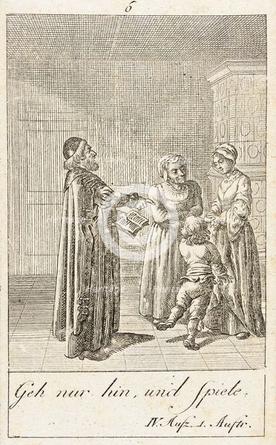Plate 6 for Shakespeare's 'Macbeth', 1784. Creator: Daniel Nikolaus Chodowiecki.