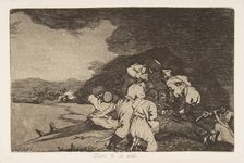 Plate 6 from The Disasters of War (Los Desastres de la Guerra): It ser..., 1810 (published 1863). Creator: Francisco Goya