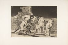 Plate 6 from the Disparates': It is amazing-and we were made by God, ca. 1816-23 (published 1864). Creator: Francisco Goya