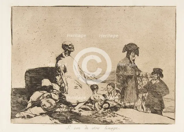 Plate 61 from 'The Disasters of War' (Los Desastres de la Guerra): 'Pe..., 1811-12 (published 1863). Creator: Francisco Goya.