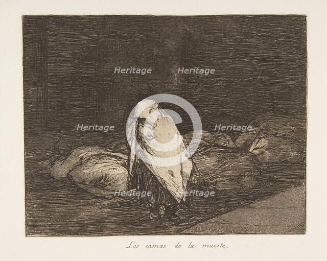 Plate 62 from 'The Disasters of War' (Los Desastres de la Guerra): 'Th..., 1811-12 (published 1863). Creator: Francisco Goya.