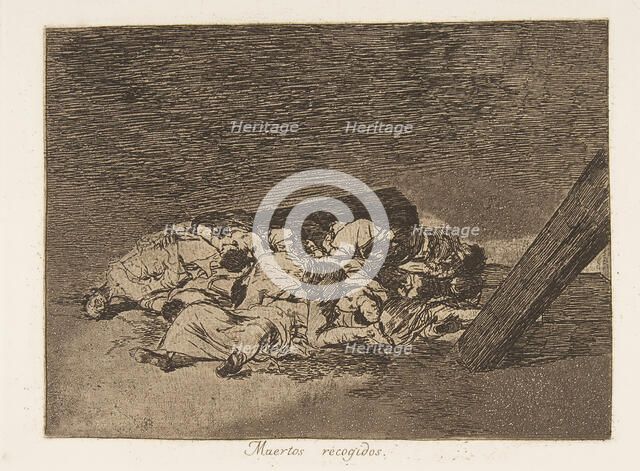 Plate 63 from 'The Disasters of War' (Los Desastres de la Guerra): 'Ha..., 1811-12 (published 1863). Creator: Francisco Goya.
