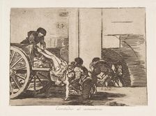 Plate 64 from The Disasters of War (Los Desastres de la Guerra): Ca..., 1811-12 (published 1863). Creator: Francisco Goya