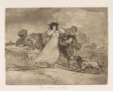 Plate 65 from The Disasters of War (Los Desastres de la Guerra..., after 1814-15 (published 1863). Creator: Francisco Goya