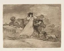 Plate 65 from The Disasters of War (Los Desastres de la Guerra..., after 1814-15 (published 1863). Creator: Francisco Goya
