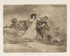 Plate 65 from The Disasters of War (Los Desastres de la Guerra..., after 1814-15 (published 1863). Creator: Francisco Goya
