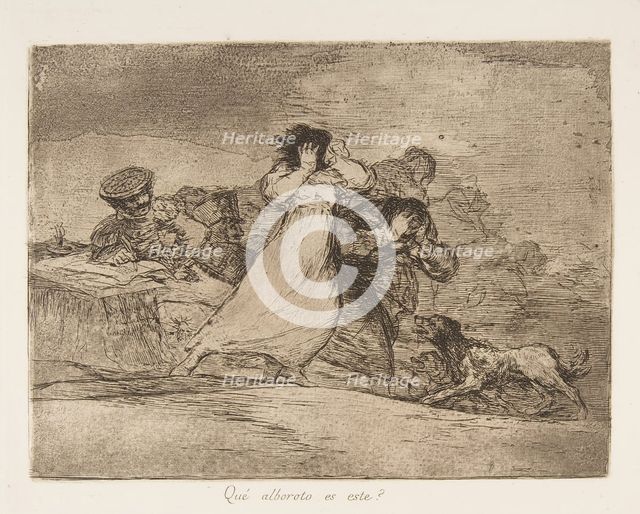 Plate 65 from 'The Disasters of War' (Los Desastres de la Guerra..., after 1814-15 (published 1863). Creator: Francisco Goya.