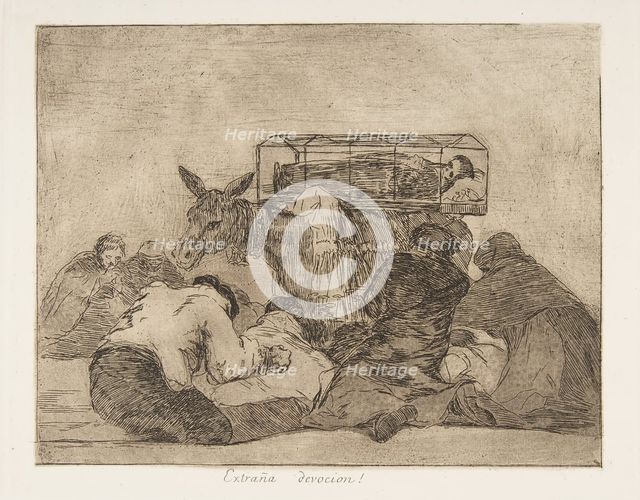 Plate 66 from 'The Disasters of War' (Los Desastres de la Guerra..., after 1814-15 (published 1863). Creator: Francisco Goya.