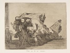 Plate 67 from The Disasters of War (Los Desastres de la Guerra..., after 1814-15 (published 1863). Creator: Francisco Goya