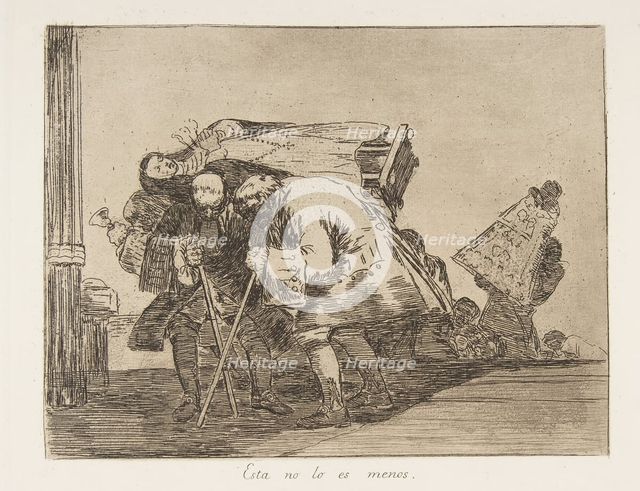 Plate 67 from 'The Disasters of War' (Los Desastres de la Guerra..., after 1814-15 (published 1863). Creator: Francisco Goya.