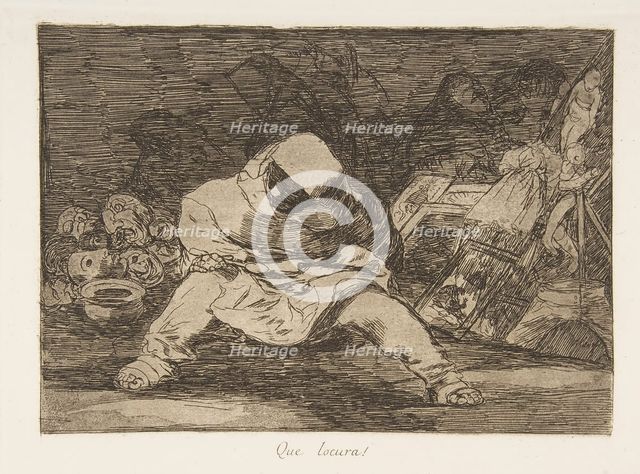 Plate 68 from 'The Disasters of War' (Los Desastres de la Guerra..., after 1814-15 (published 1863). Creator: Francisco Goya.