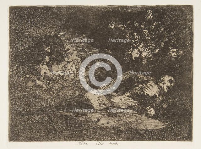 Plate 69 from 'The Disasters of War' (Los Desastres de la Guerra..., after 1814-15 (published 1863). Creator: Francisco Goya.