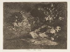 Plate 69 from The Disasters of War (Los Desastres de la Guerra..., after 1814-15 (published 1863). Creator: Francisco Goya