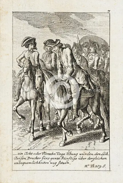 Plate 7 for J.G. Muller's 'Siegfried von Lindenberg', 1783. Creator: Daniel Nikolaus Chodowiecki.