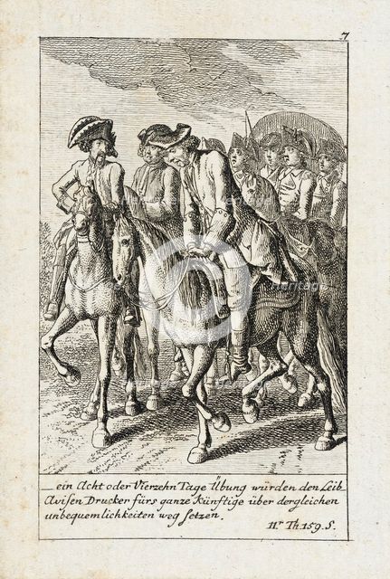 Plate 7 for J.G. Muller's 'Siegfried von Lindenberg', 1783. Creator: Daniel Nikolaus Chodowiecki.