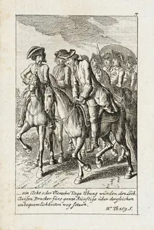 Plate 7 for J.G. Muller's Siegfried von Lindenberg 1783. Creator: Daniel Nikolaus Chodowiecki