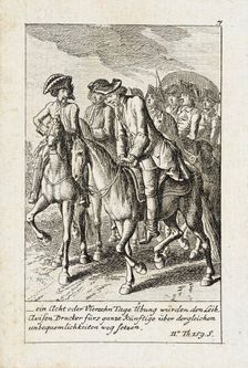 Plate 7 for J.G. Muller's Siegfried von Lindenberg 1783. Creator: Daniel Nikolaus Chodowiecki