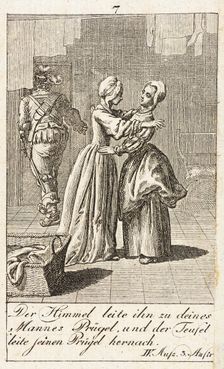 Plate 7 for Shakespeare's Macbeth 1784. Creator: Daniel Nikolaus Chodowiecki