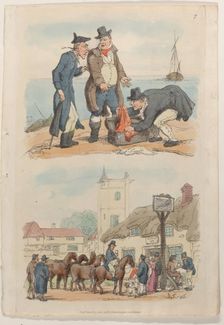 Plate 7, from "World in Miniature", 1816., 1816. Creator: Thomas Rowlandson