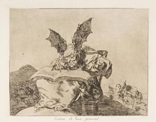 Plate 71 from The Disasters of War (Los Desastres de la Guerra..., after 1814-15 (published 1863). Creator: Francisco Goya