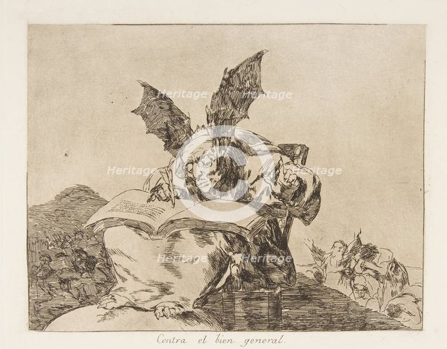 Plate 71 from 'The Disasters of War' (Los Desastres de la Guerra..., after 1814-15 (published 1863). Creator: Francisco Goya.