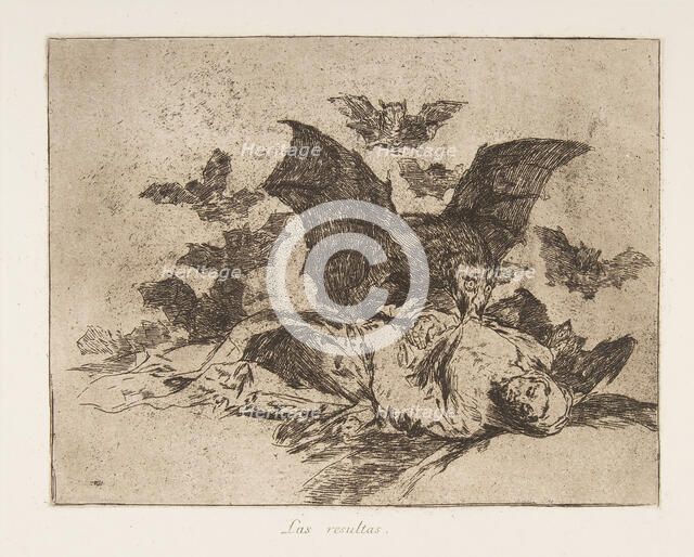 Plate 72 from 'The Disasters of War' (Los Desastres de la Guerra..., after 1814-15 (published 1863). Creator: Francisco Goya.