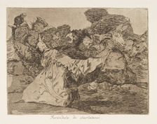 Plate 75 from The Disasters of War (Los Desastres de la Guerra..., after 1814-15 (published 1863). Creator: Francisco Goya