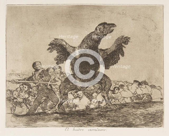 Plate 76 from 'The Disasters of War' (Los Desastres de la Guerra..., after 1814-15 (published 1863). Creator: Francisco Goya.