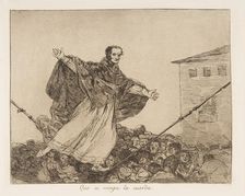 Plate 77 from The Disasters of War (Los Desastres de la Guerra..., after 1814-15 (published 1863). Creator: Francisco Goya