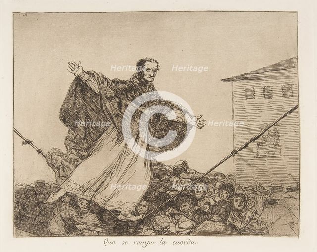 Plate 77 from 'The Disasters of War' (Los Desastres de la Guerra..., after 1814-15 (published 1863). Creator: Francisco Goya.