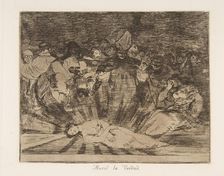 Plate 79 from The Disasters of War (Los Desastres de la Guerra..., after 1814-15 (published 1863). Creator: Francisco Goya