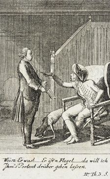 Plate 8 for J.G. Muller's Siegfried von Lindenberg 1783. Creator: Daniel Nikolaus Chodowiecki