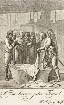 Plate 8 for Shakespeare's Macbeth 1784. Creator: Daniel Nikolaus Chodowiecki