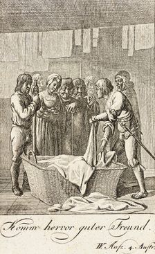 Plate 8 for Shakespeare's Macbeth 1784. Creator: Daniel Nikolaus Chodowiecki