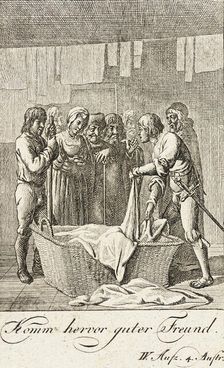 Plate 8 for Shakespeare's Macbeth 1784. Creator: Daniel Nikolaus Chodowiecki