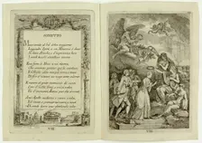 Plate 8, from Nella Venuta, 1764. Creator: Franz Edmund Weirotter
