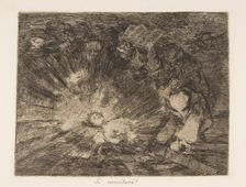 Plate 80 from The Disasters of War (Los Desastres de la Guerra): Wil..., 1810-20, published 1863. Creator: Francisco Goya