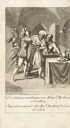 Plate 9 for History of the Middle Ages 1793. Creators: Daniel Nikolaus Chodowiecki, Eberhard Siegfried Henne
