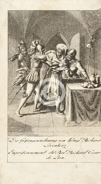 Plate 9 for 'History of the Middle Ages', 1793. Creators: Daniel Nikolaus Chodowiecki, Eberhard Siegfried Henne.