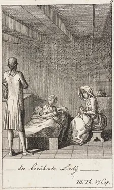 Plate 9 for Thomas Smollett's The Adventures of Peregrine Pickle 1785. Creator: Daniel Nikolaus Chodowiecki